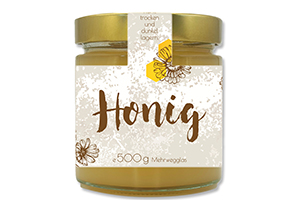 Honigetikett modern Nr.02 B 500g
