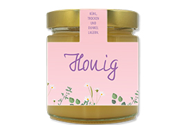 Honigetikett modern Nr.19 B 500g