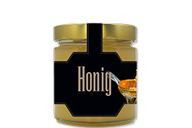 Honigetikett modern Nr.18 A 250g