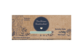 Design Geschenketikett Nr.14 A 250g rechteckig 