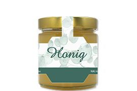 Honigetikett modern Nr.53 A 250g