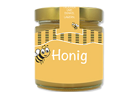 Honigetikett modern Nr.16 C 500g