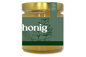 Honigetikett Waldhonig Nr.1 D 500g