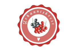 AMAZON - Marmeladenaufkleber Johannisbeere rund konturgestanzt 