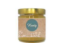 Honigetikett modern Nr.48 250g rechteckig 