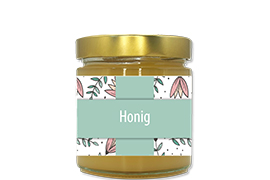 Honigetikett modern Nr.41 250g rechteckig 