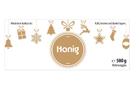 Design Weihnachtlich Nr. 06 A 500g rechteckig