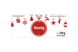 Design Weihnachtlich Nr. 05 A 250g rechteckig