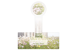 Design Geschenketikett Nr.11 B 250g mit Gewährverschluss