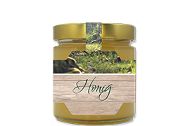 Honigetikett Wald Nr.06 A 250g