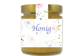 Honigetikett modern Nr.55 B 500g