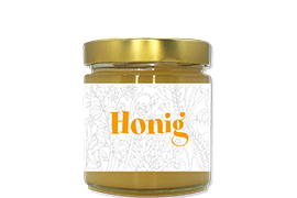 Honigetikett modern Nr.13 250g rechteckig