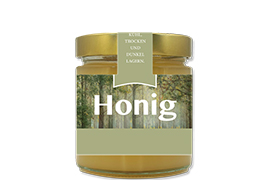 Honigetikett Wald Nr.01 B 250g