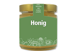Honigetikett modern Nr.08 C 500g