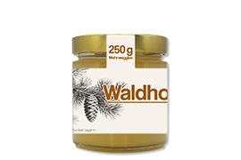 Honigetikett Waldhonig Nr.3 B 250g