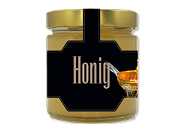 Honigetikett modern Nr.18 A 500g