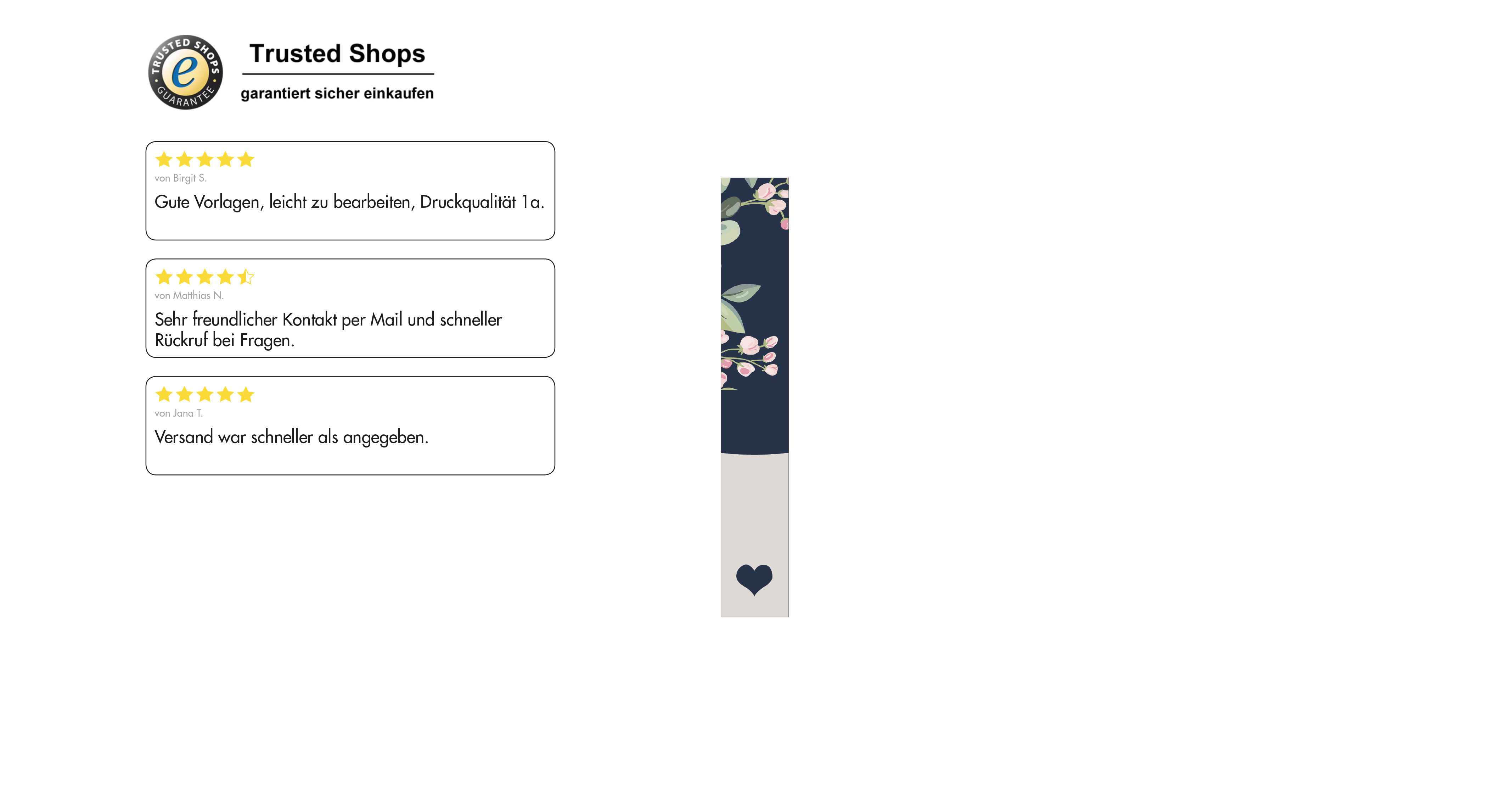 Siegelstreifen modern Nr.43 rechteckig