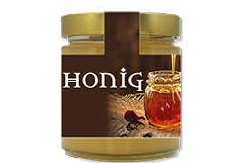 Honigetikett Natur Nr.14 B 500g