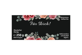 Design Geschenketikett Nr.18 A 250g rechteckig 