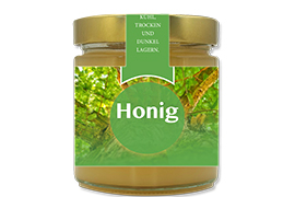 Honigetikett Wald Nr.02 B 500g