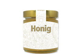 Honigetikett modern Nr.09 C 250g