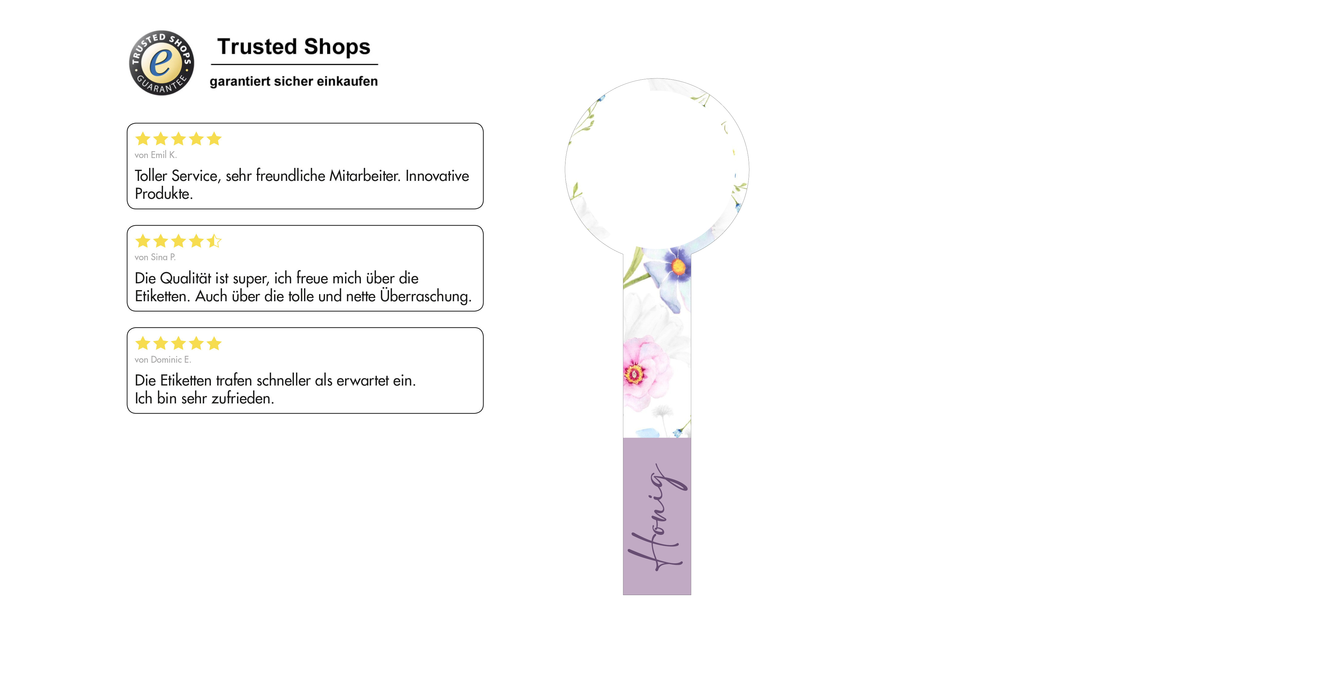 Siegelstreifen modern Nr.55 konturgestanzt