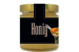 Honigetikett modern Nr.18 B 500g 