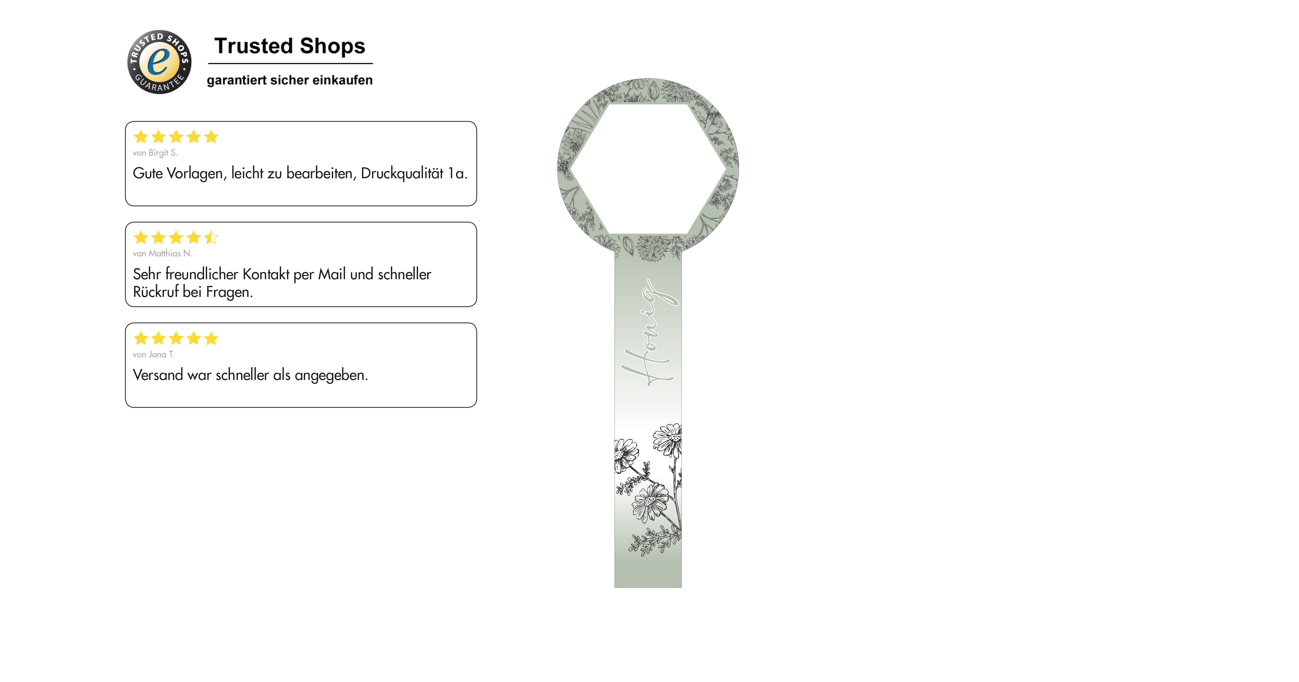 Siegelstreifen modern Nr.49 konturgestanzt