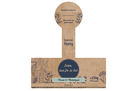 Design Hochzeitsetikett Nr.01 B 250g mit Gewährverschluss