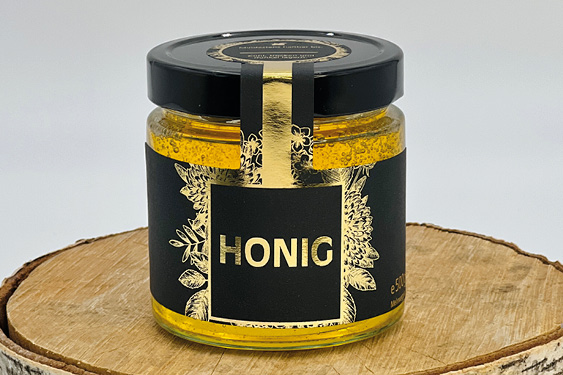 Design Black Line mit Glanzveredelung Nr. 07 B 500g mit Gewährverschluss