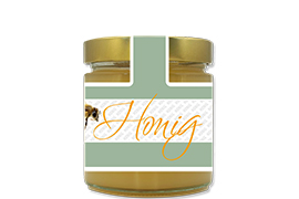 Honigetikett modern Nr.22 B 250g