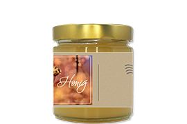 Honigetikett modern Nr.25 250g rechteckig 