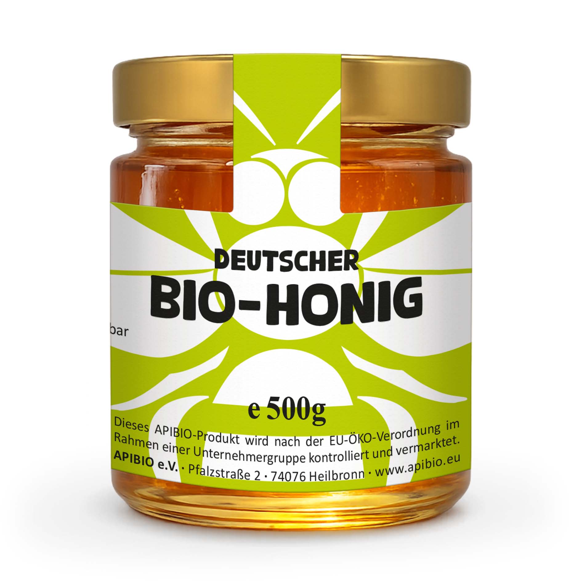 Honigetikett - APIBIO 500g