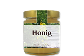 Honigetikett Wald Nr.07 B 250g