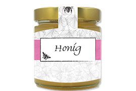 Honigetikett modern Nr.32 C 500g