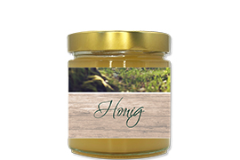 Honigetikett Wald Nr.06 250g rechteckig 