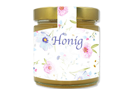 Honigetikett modern Nr.55 C 500g