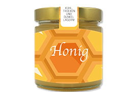 Honigetikett klassisch Nr.15 C 500g