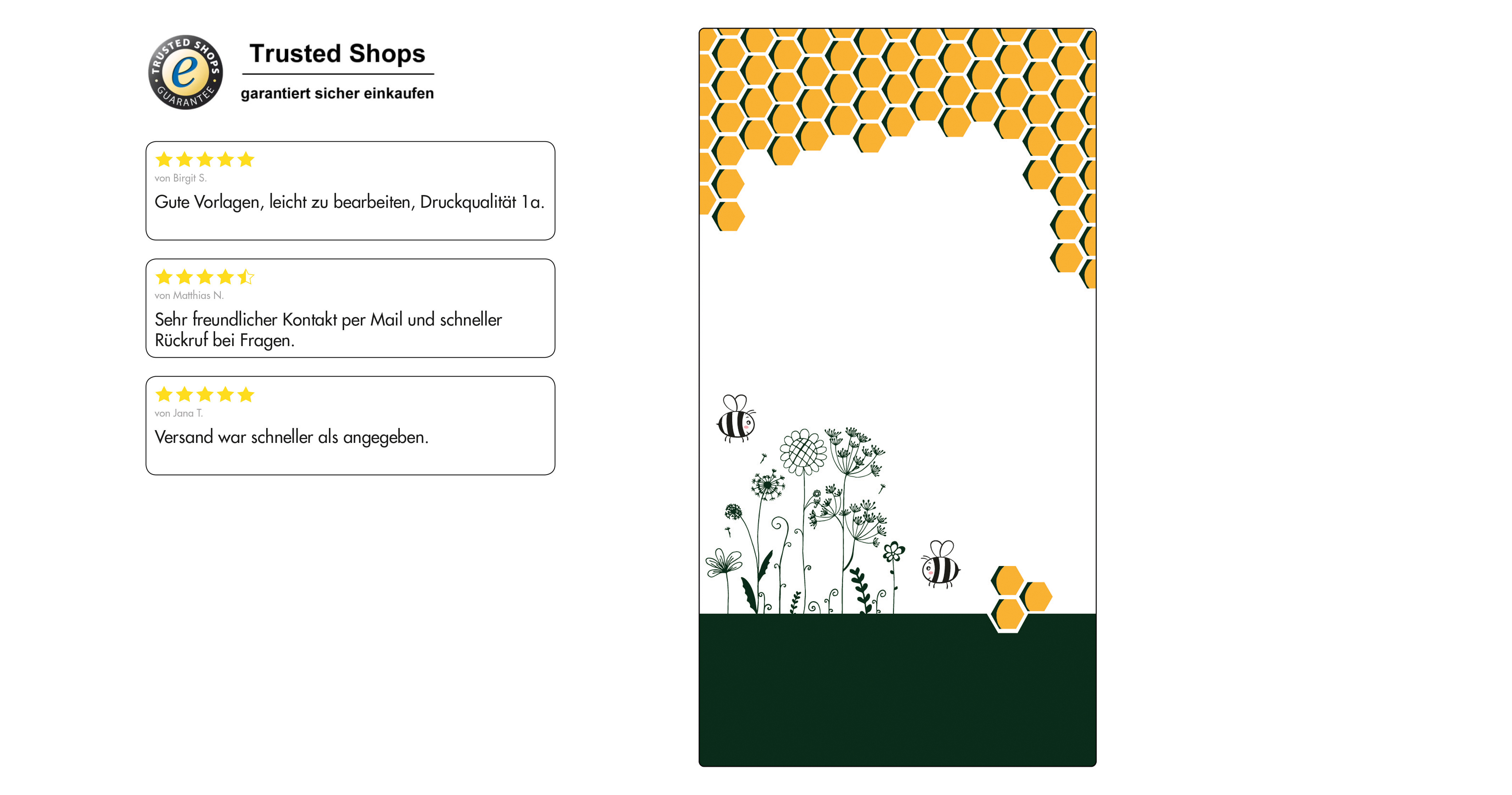 Etikett neutral rechteckig groß Nr.39
