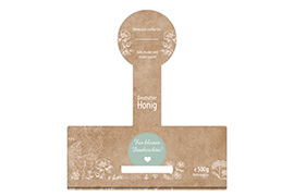 Design Geschenketikett Nr.16 B 500g mit Gewährverschluss