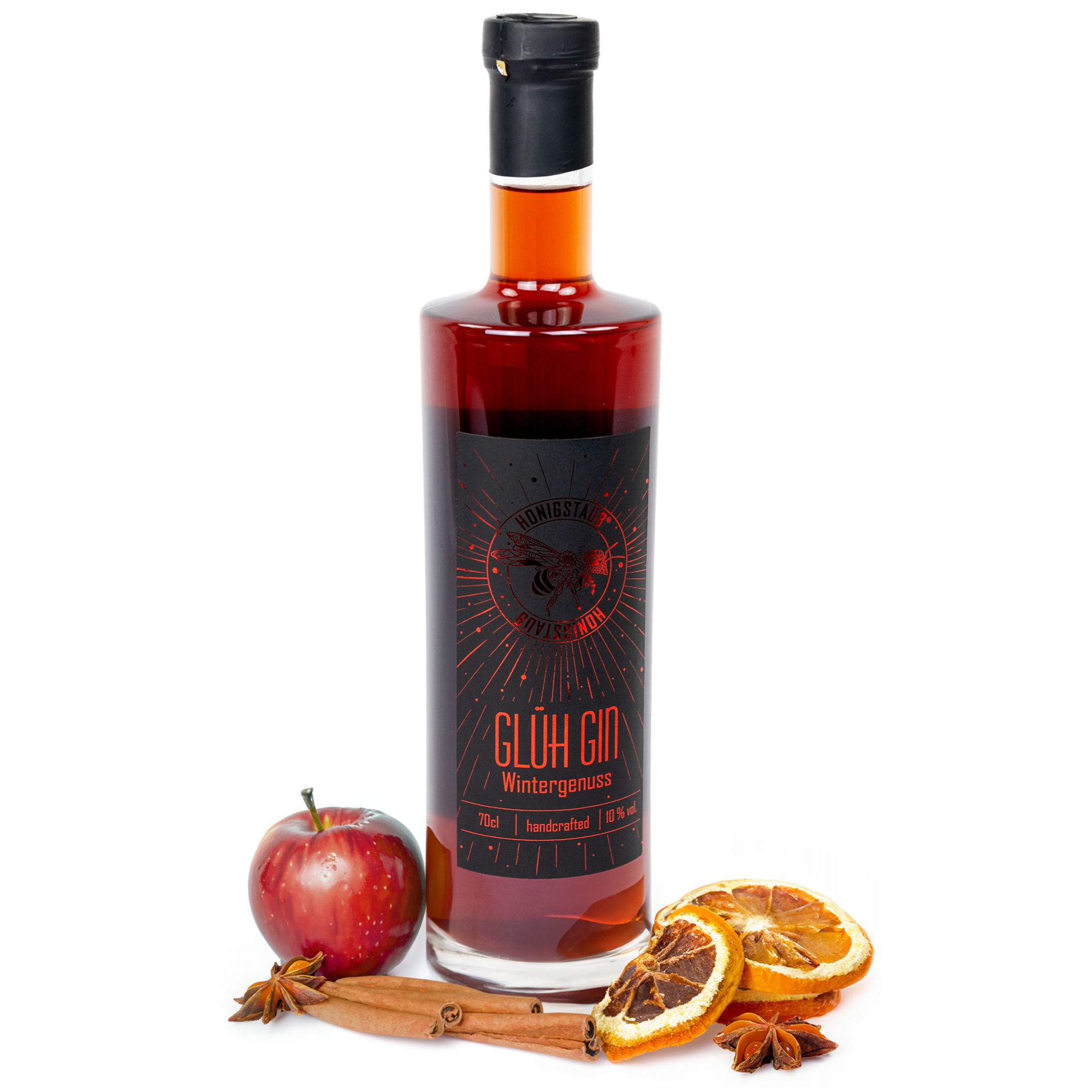 Honigstaub Glüh Gin 10L im Kanister