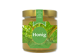 Honigetikett Wald Nr.02 A 250g