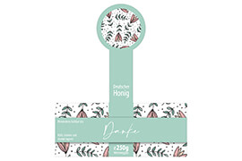 Design Geschenketikett Nr.03 B 250g mit Gewährverschluss