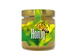 Honigetikett Natur Nr.07 A 250g