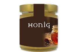 Honigetikett Natur Nr.14 C 500g