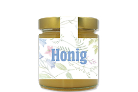 Honigetikett modern Nr.10 B 250g