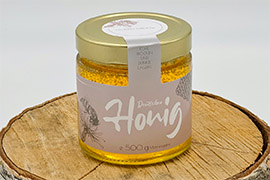 Design mit Matt-Roségoldveredelung Nr.10 B 500g mit Gewährverschluss