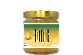 Honigetikett klassisch Nr.13 250g rechteckig 