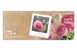 Design Geschenketikett Nr.09 A 500g rechteckig 