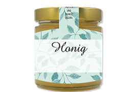 Honigetikett modern Nr.40 C 500g